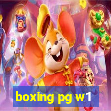 boxing pg w1